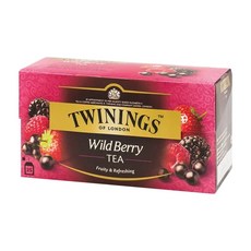 TWININGS 唐寧茶 綜合野莓茶, 水果風味茶包, 2g, 25包, 1盒