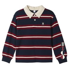 SPAO Kids 兒童款 Koody 條紋拉克比棉質長袖T恤