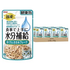 AiXiA 健康缶 水分補給軟包 19號, 鮪魚 + 雞肉片狀, 40g, 12包