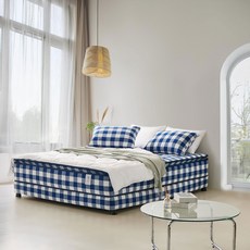 이노센트 헤븐 프리미엄 필로우탑 독립 포켓 매트리스 + 파운데이션 세트 방문설치, 440mm, 소프트