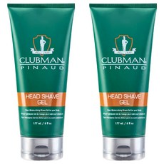 CLUBMAN 刮鬍凝膠 177ml - 軟化鬍鬚、保濕肌膚 打造舒適刮鬍體驗, 2條