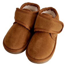 BabyZZam 孩童絨毛踝靴