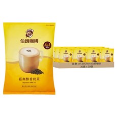 金車 MR.BROWN 伯朗咖啡 經典醇香奶茶三合一, 17g, 30入, 6袋