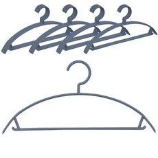 Saenghwalgongsik 弧形防留痕衣架, 20個, 藍色