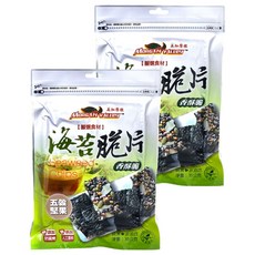 MORGAN VALLEY 美加摩根 海苔脆片 五穀堅果 香酥脆 嚴選食材, 35g, 2包