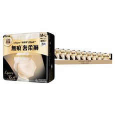 whisper 好自在 無痕奢柔褲 內褲型, 11包, 3片, M~L