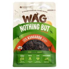 WAG 天然澳 袋鼠肉條, 袋鼠肉, 200g, 1包