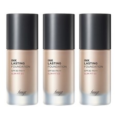 더페이스샵 잉크래스팅 파운데이션 슬림핏 이엑스 30ml, 3개, N203 내추럴베이지