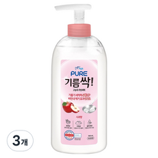 PURE 純 去油廚房洗潔精 蘋果香, 3個, 700ml