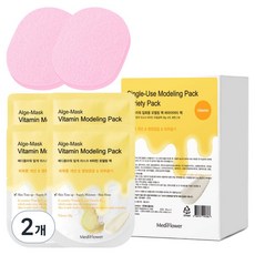 MediFlower 一次性維他命軟膜4入 + 海綿2入組, 2個