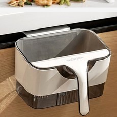 Benhome 智慧型水槽掛式廚餘桶, 灰色, 1個