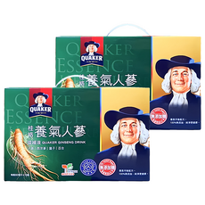 QUAKER 桂格 無糖養氣人蔘滋補液禮盒, 1.14L, 2盒