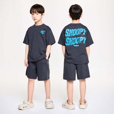 Jelistudio Peanuts 史努比波浪舒適上下套裝