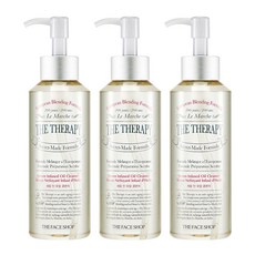 더페이스샵 더테라피 세럼 인 오일 클렌저, 225ml, 3개