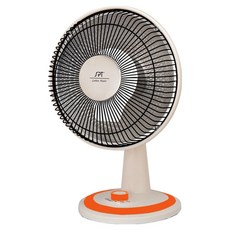尚朋堂 座式碳素黑色植絨石墨烯擺頭電暖器 30cm, 白色, SH-6024S