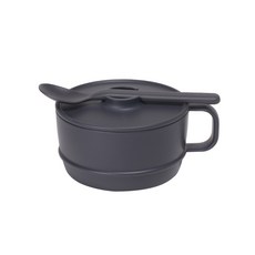 Nineware Ordinary 附蓋麥片碗組, 1套, 復古灰