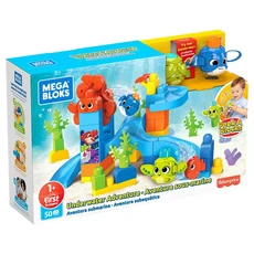 MEGA BLOKS 美高積木 躲貓貓水底探險 積木遊戲組 1+ First Builders, 1盒
