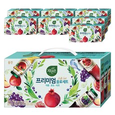 자연은 프리미엄 석류 포도 사과 음료세트, 8개