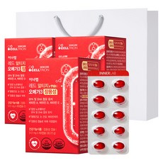 INNERLAB rTG紅色Omega-3腸溶性, 60錠, 9個