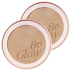 espoir 艾絲珀 Be Glow Volume晶鑽水光氣墊粉餅補充蕊 13g, 23 Beige, 2個