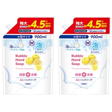 第一石鹼 泡沫洗手液 特大補充包 葡萄柚香, 900ml, 2包