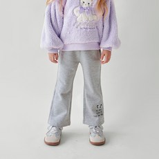 WALTONKIDS 兒童日常靴型刷毛長褲