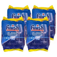 finish 洗碗機專用 洗滌粉, 1.3kg, 4袋