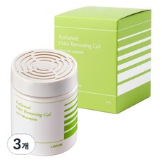 LAVOIR 室內香氛除臭凝膠 馬鞭草綠薄荷 正裝, 3個, 250g