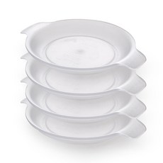 나인웨어 국산 에코젠 퓨어 미니접시, 4개, 단품, 투명