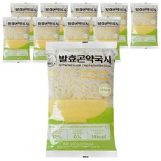 發酵蒟蒻麵, 10包, 200g