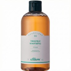 efilow 魚腥草80玻尿酸積雪草痘痘舒緩化妝水, 300ml, 1個