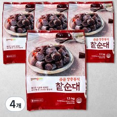 곰곰 장충동식 찰순대, 1.5kg, 4개