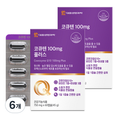 DAEWOONG LIFE SCIENCE CoQ10 100mg Plus 45g, 6個, 60錠