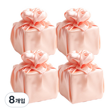 Bom91 中秋禮盒包袱巾, 杏色, 8入