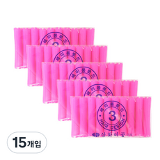 三和美工 中長燙髮捲 3號 10p, 單一顏色, 15個