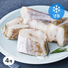 국내산 송도씨 손질 대구 (냉동), 4개, 400g(1미)