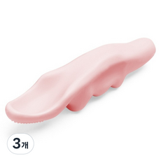 엄지 괄사 마사지기, 핑크, 3개