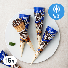 월드콘 쿠앤크 (냉동), 160ml, 1개입, 15개