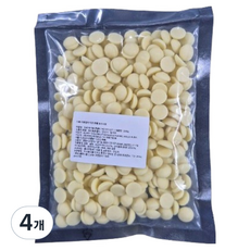 이홈베이킹 깔리바우트 화이트 초콜릿 론도, 200g, 4개