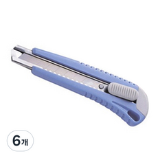 WHASHIN Power美工刀 G-205, 6個, 隨機出貨