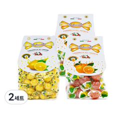 Golocella 糖果 柳橙 2入 + 檸檬, 2套, 200g