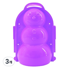 雪球製造器 玩具 雪人模具, 3個, 隨機出貨