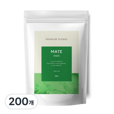 유리아 마테차 삼각티백, 2개, 100개입, 1.2g