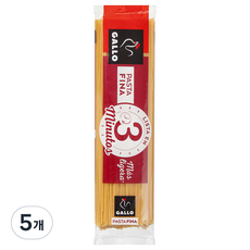 갈로 씬 3분 스파게티, 400g, 5개