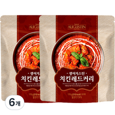 생어거스틴 치킨레드커리 소스, 6개, 170g