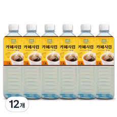 CONA 카페시럽, 1.5L, 12개