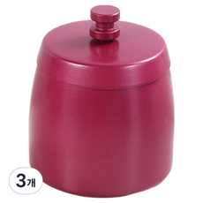 소담몰 냄새차단 재떨이 스몰, 로즈레드, 3개