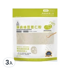 START 愛詩朵 淨膚綠豆薏仁粉, 200g, 3入