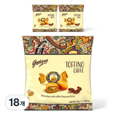 Goplana Toffino咖啡夾心太妃糖, 18袋, 80g