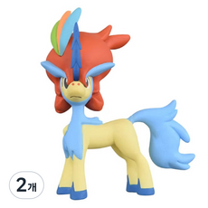 ACADEMY HOBBY MODEL KITS 寶可夢收藏 MS 護國神獸 凱路迪歐(覺醒形態) 寶可夢 Moncolle 公仔 S24192, 2個
